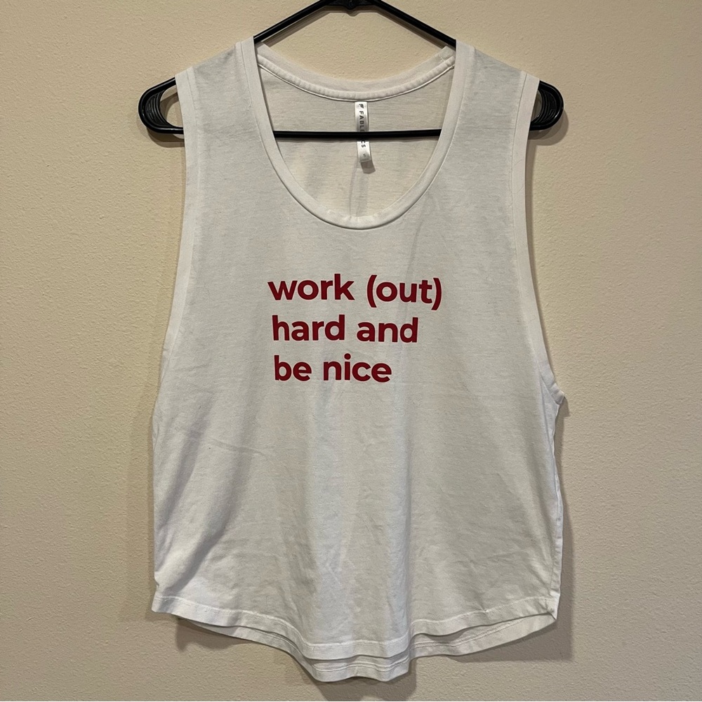 Fabletics Janis Oversized Muscle Tank Women’s Size Small